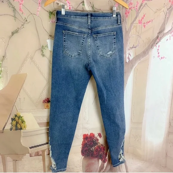 Free People Women’s About A Girl High Waist Skinny Jeans - Picture 7 of 12